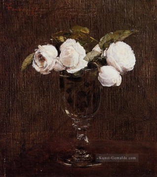  blumen - Vase Rosen Blumenmaler Henri Fantin Latour